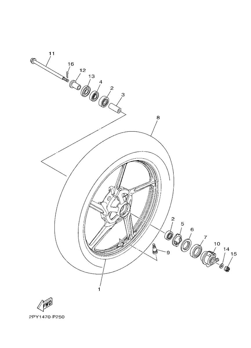FRONT WHEEL